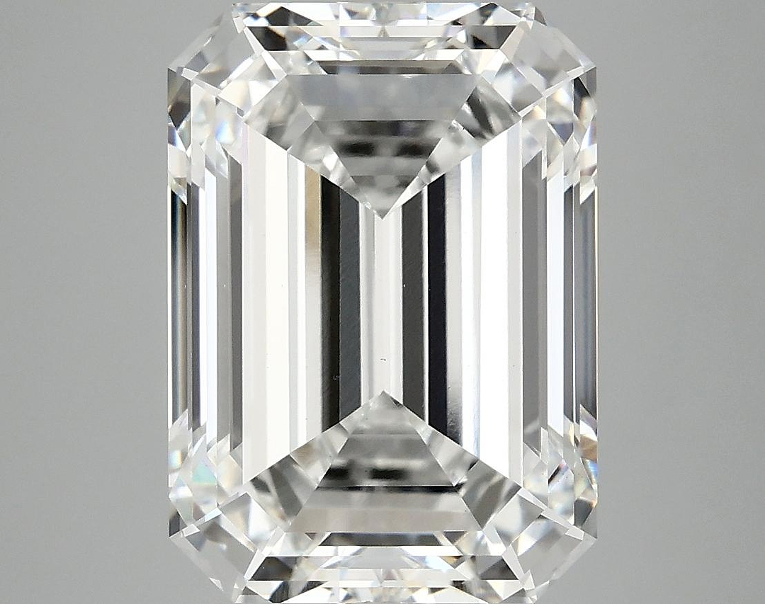 7.09 Carat Emerald Shaped Ideal Cut VVS2 IGI Certified Lab Grown Diamond