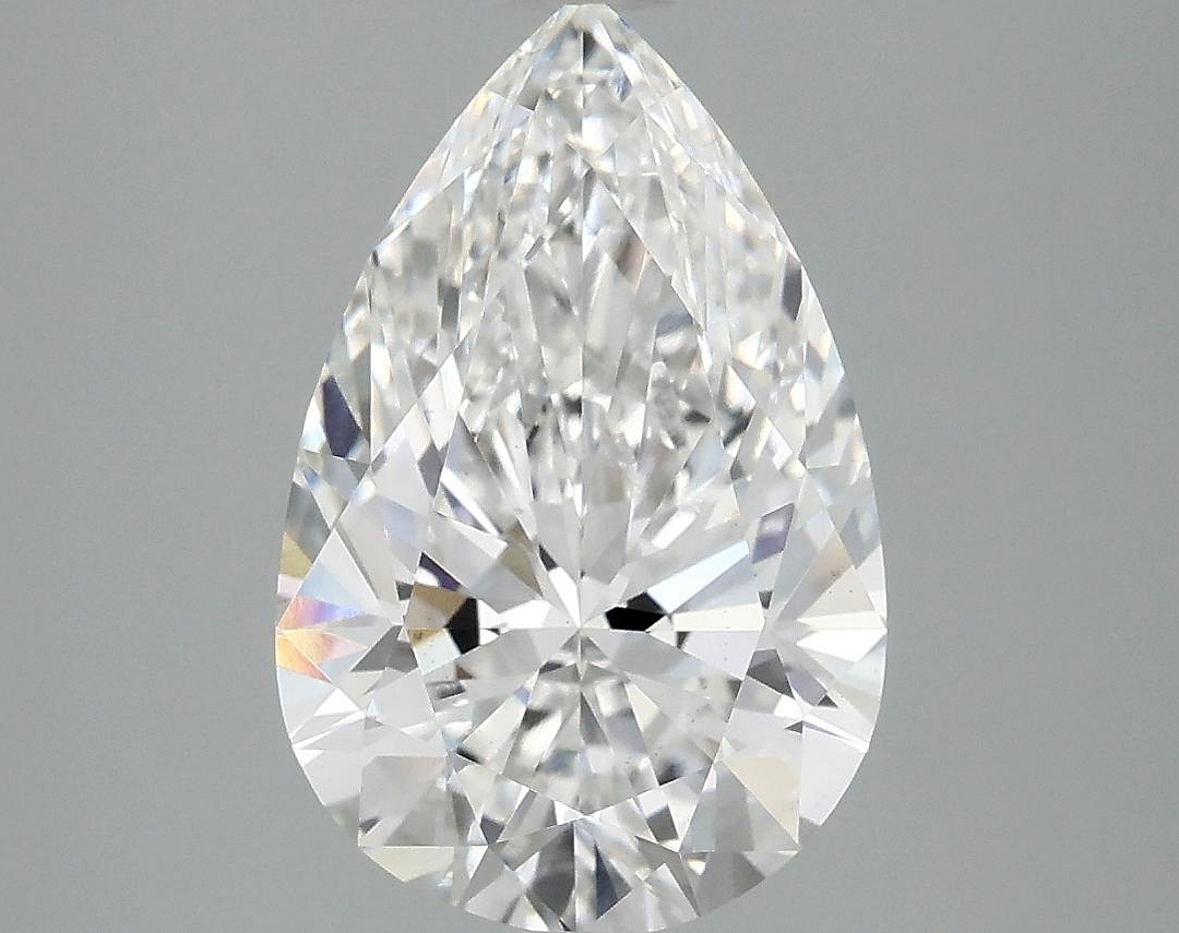 3.07 Carat Pear Shaped Ideal Cut VS2 IGI Certified Lab Grown Diamond