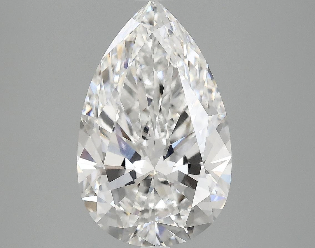 2.99 Carat Pear Shaped Ideal Cut VVS2 IGI Certified Lab Grown Diamond