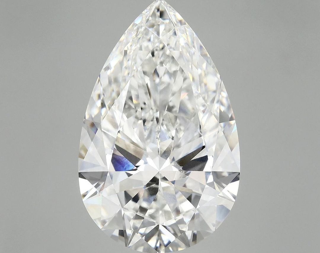 10.15 Carat Pear Shaped Ideal Cut VVS2 IGI Certified Lab Grown Diamond