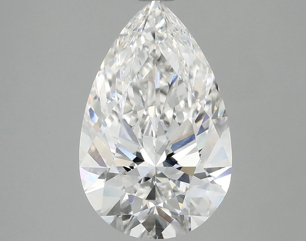 3.09 Carat Pear Shaped Ideal Cut VS1 IGI Certified Lab Grown Diamond