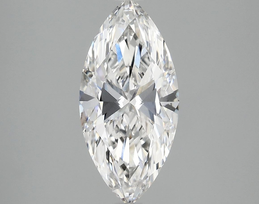 2.02 Carat Marquise Shaped Excellent Cut VVS2 IGI Certified Lab Grown Diamond