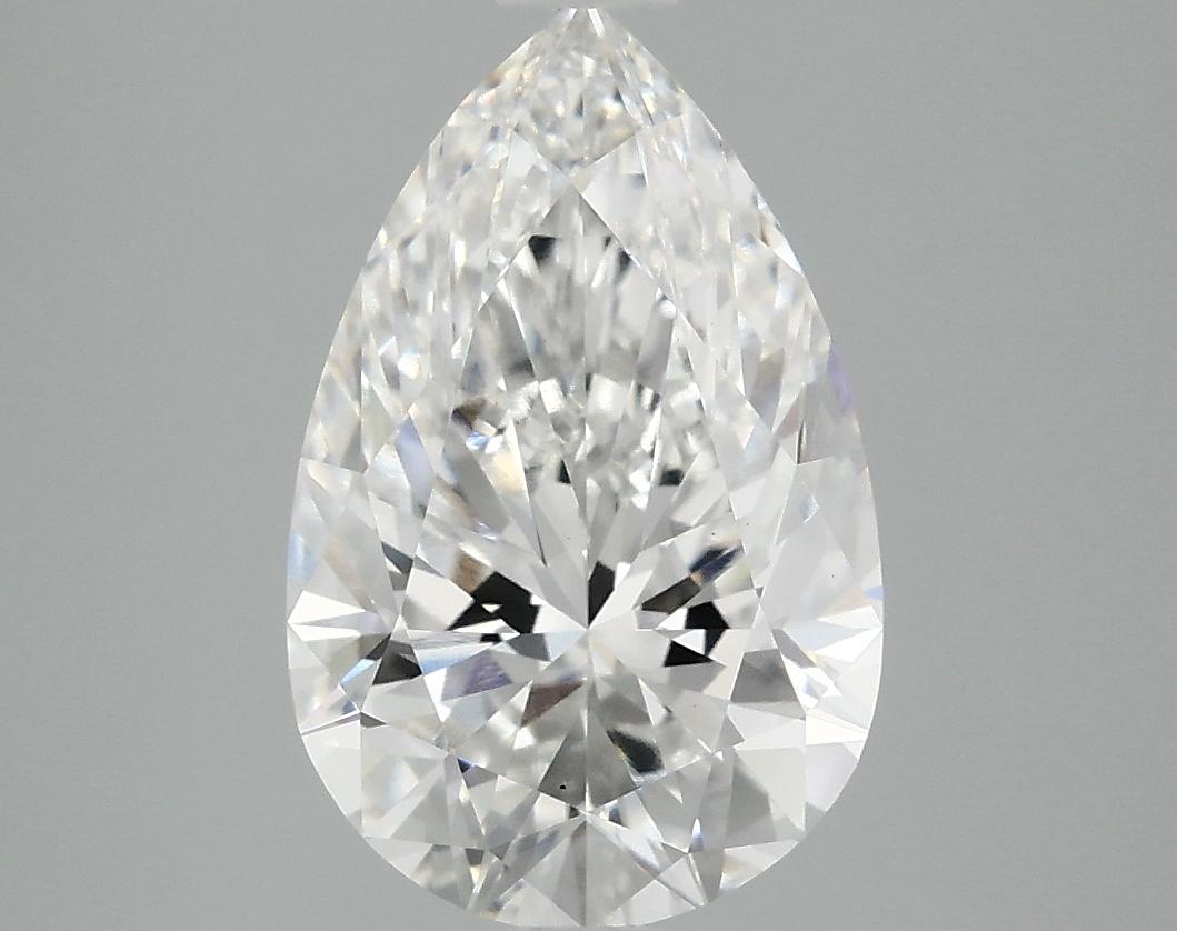 3.04 Carat Pear Shaped Ideal Cut VS1 IGI Certified Lab Grown Diamond