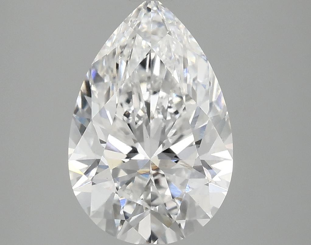 3.04 Carat Pear Shaped Excellent Cut VS2 IGI Certified Lab Grown Diamond