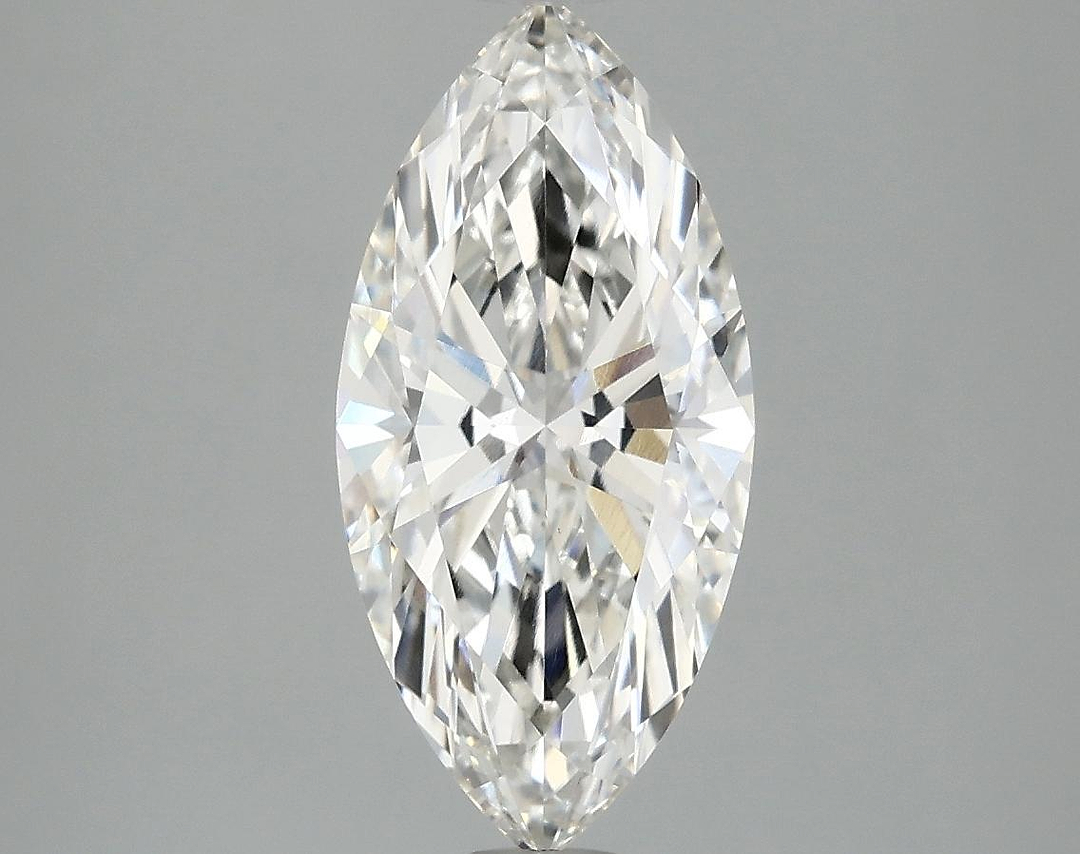 2.03 Carat Marquise Shaped Excellent Cut VVS2 IGI Certified Lab Grown Diamond