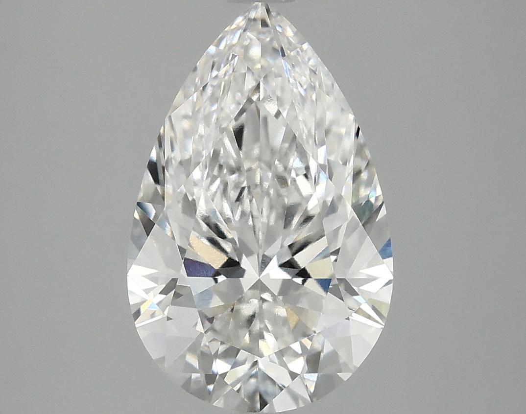 3.06 Carat Pear Shaped Ideal Cut VS1 IGI Certified Lab Grown Diamond