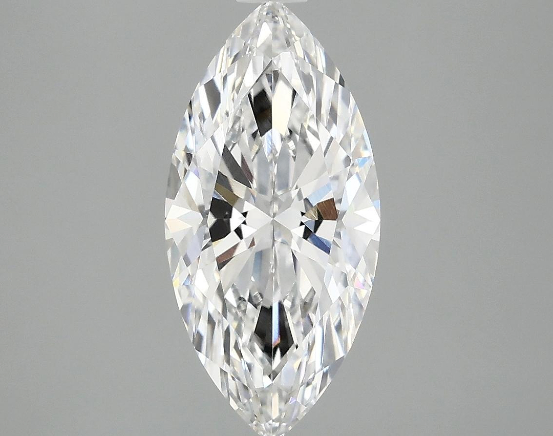 2.08 Carat Marquise Shaped Excellent Cut VVS2 IGI Certified Lab Grown Diamond