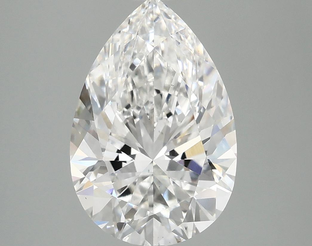 3.09 Carat Pear Shaped Excellent Cut VS1 IGI Certified Lab Grown Diamond