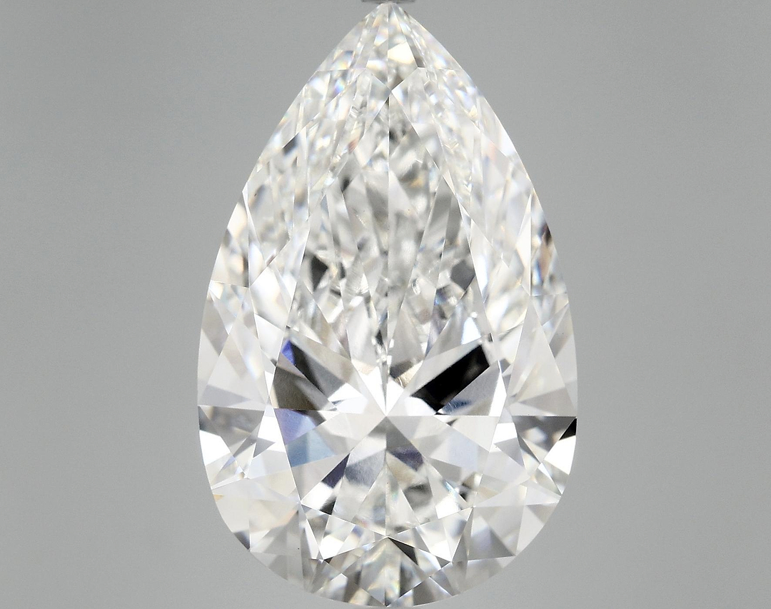 12.05 Carat Pear Shaped Ideal Cut VS1 IGI Certified Lab Grown Diamond