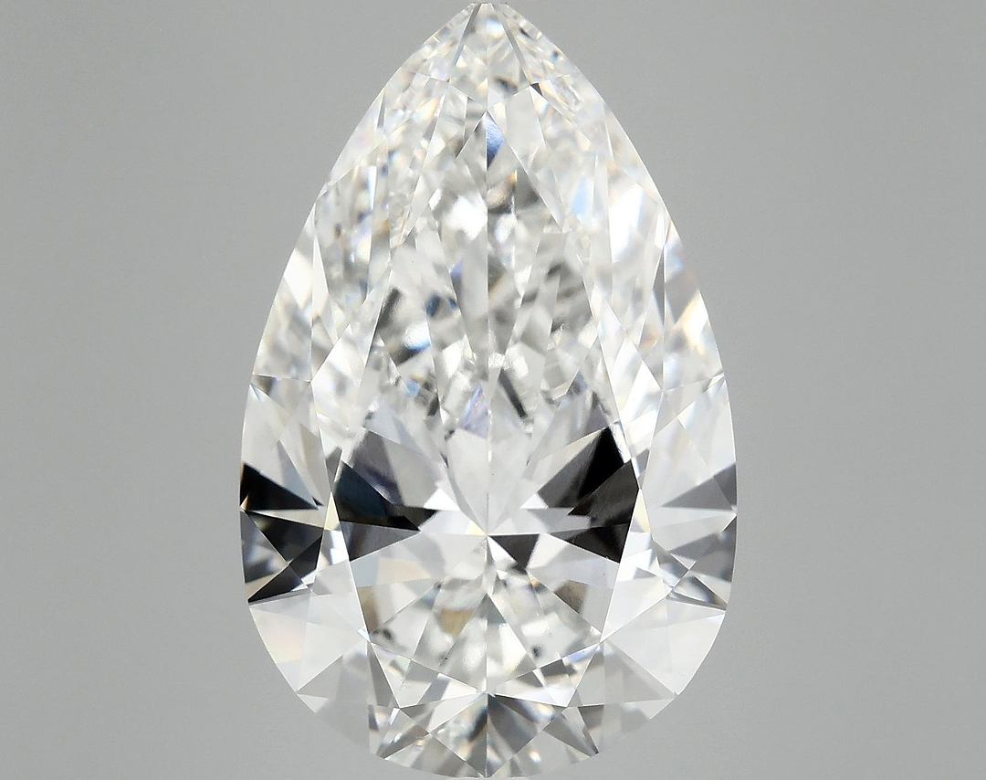 10.42 Carat Pear Shaped Ideal Cut VS1 IGI Certified Lab Grown Diamond