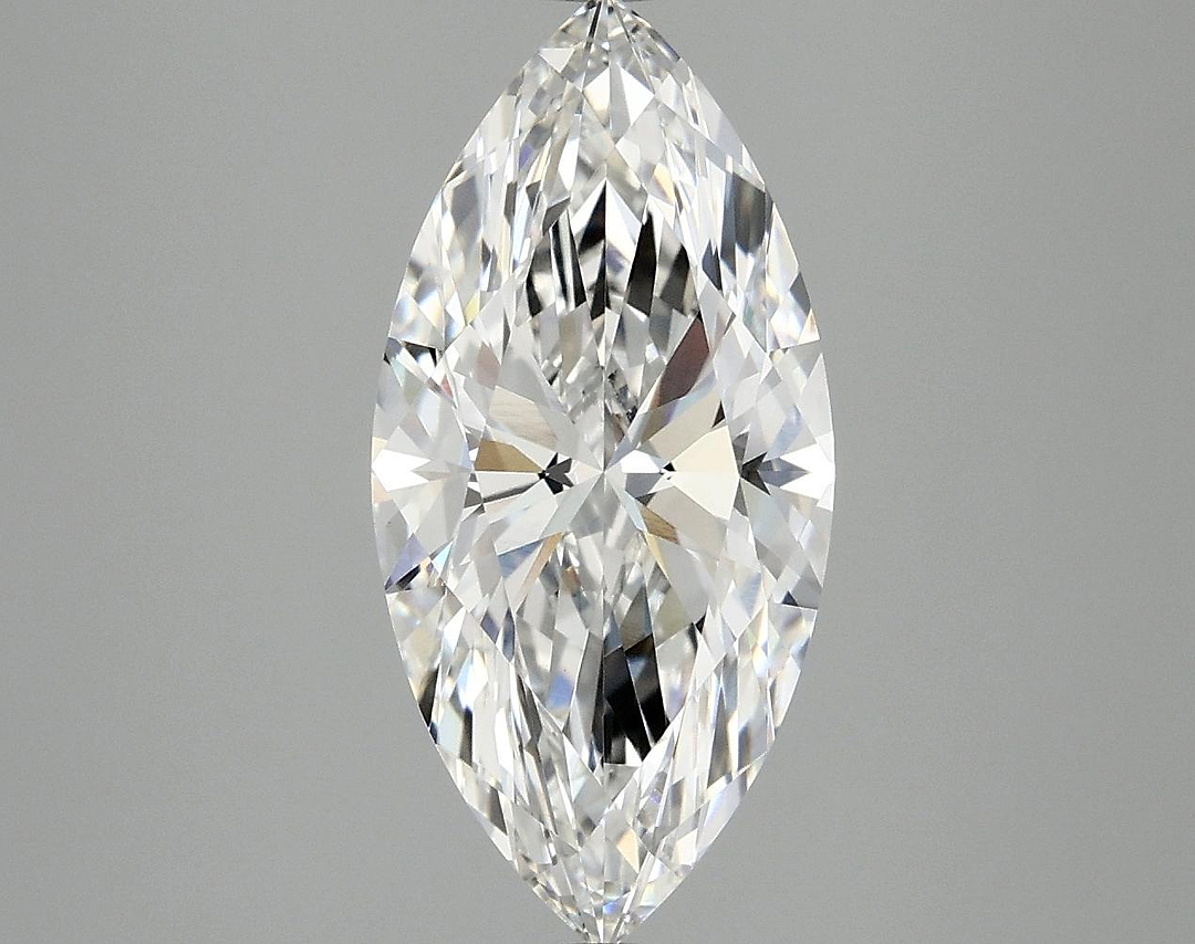 3.06 Carat Marquise Shaped Excellent Cut VVS2 IGI Certified Lab Grown Diamond