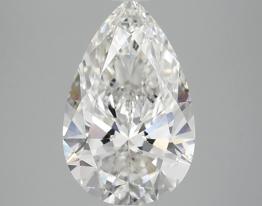 3.08 Carat Pear Shaped Ideal Cut VS1 IGI Certified Lab Grown Diamond