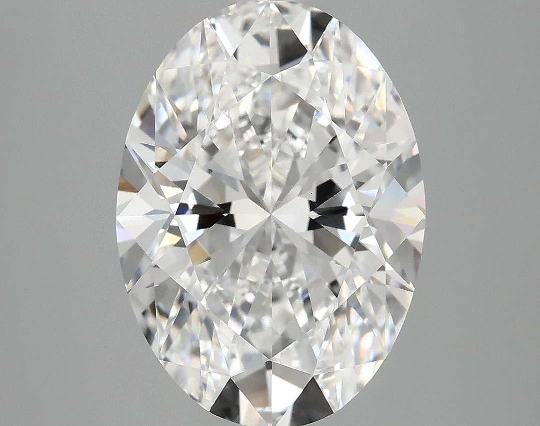 4.09 Carat Oval Shaped Ideal Cut VVS2 IGI Certified Lab Grown Diamond