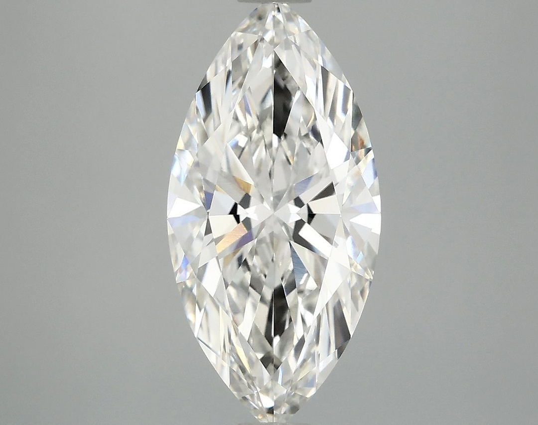 3.06 Carat Marquise Shaped Ideal Cut VVS2 IGI Certified Lab Grown Diamond