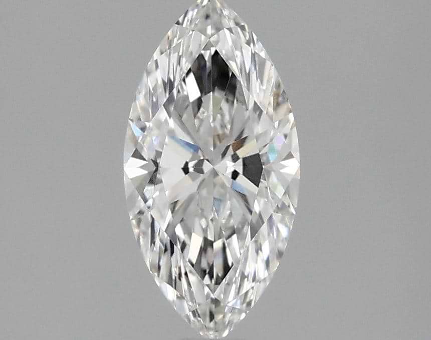 1.06 Carat Marquise Shaped Ideal Cut VVS2 IGI Certified Lab Grown Diamond
