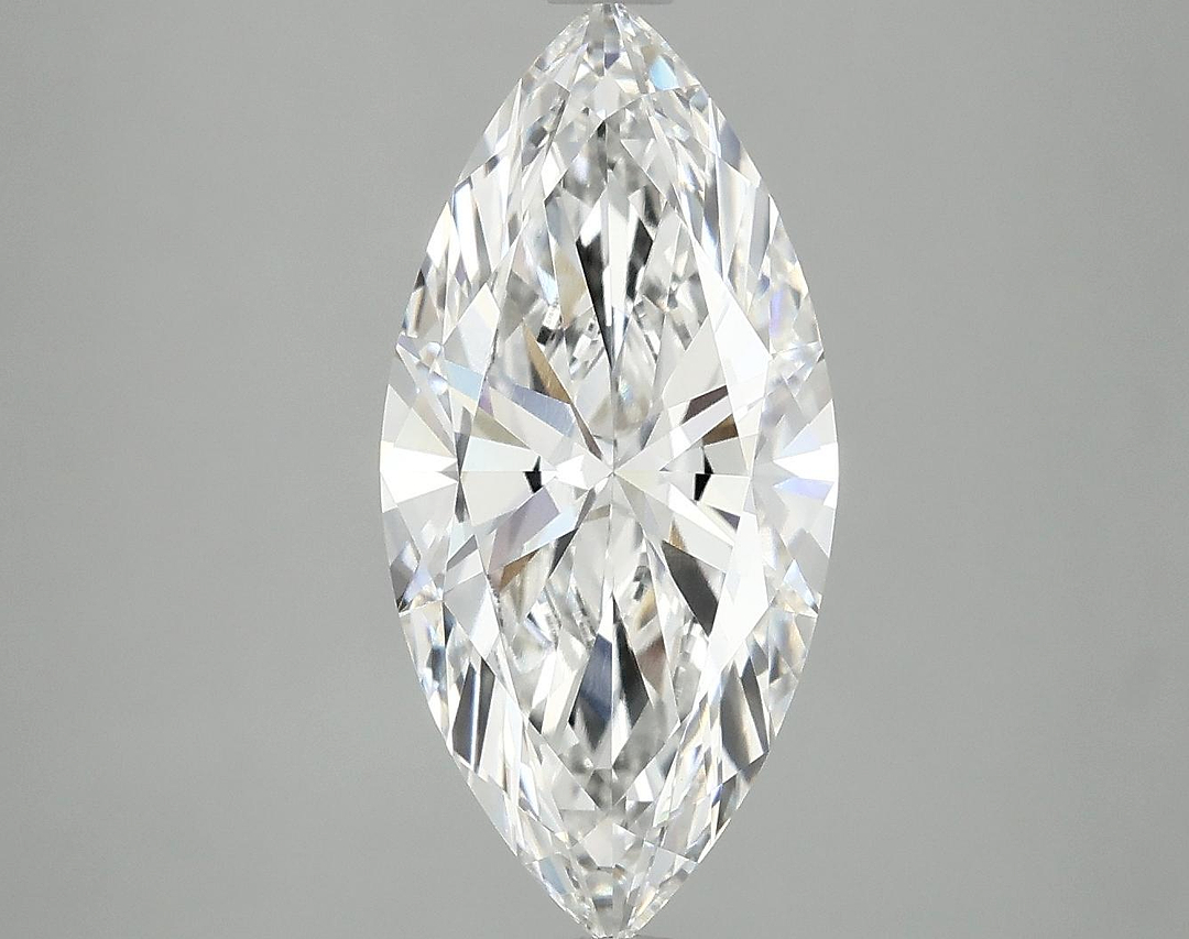 3.0 Carat Marquise Shaped Excellent Cut VVS2 IGI Certified Lab Grown Diamond