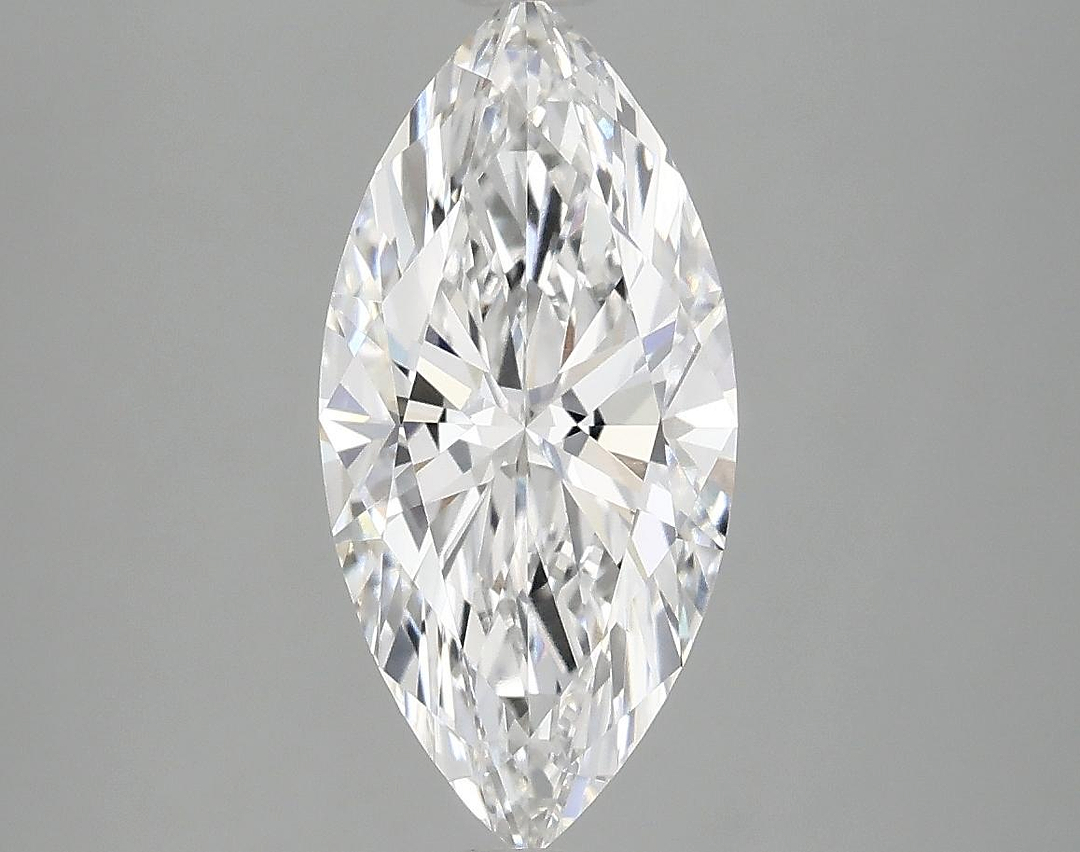 2.05 Carat Marquise Shaped Excellent Cut VVS2 IGI Certified Lab Grown Diamond