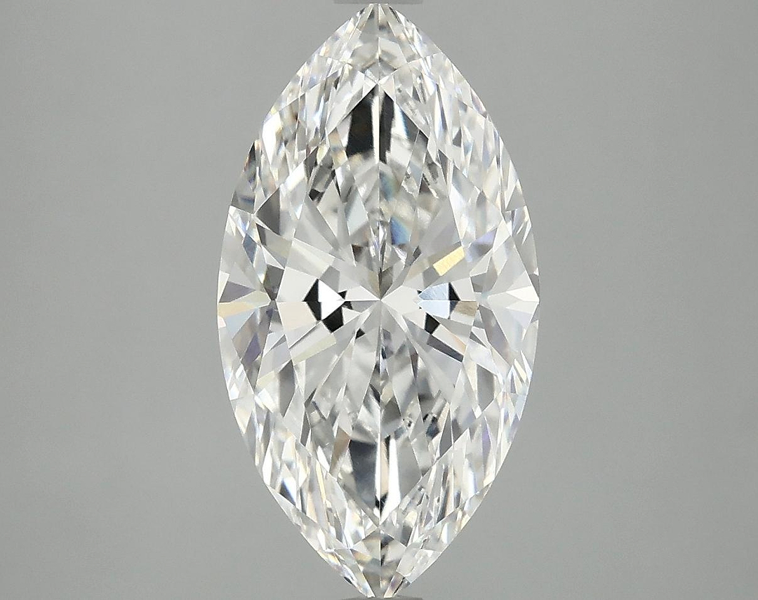 3.08 Carat Marquise Shaped Excellent Cut VVS1 IGI Certified Lab Grown Diamond