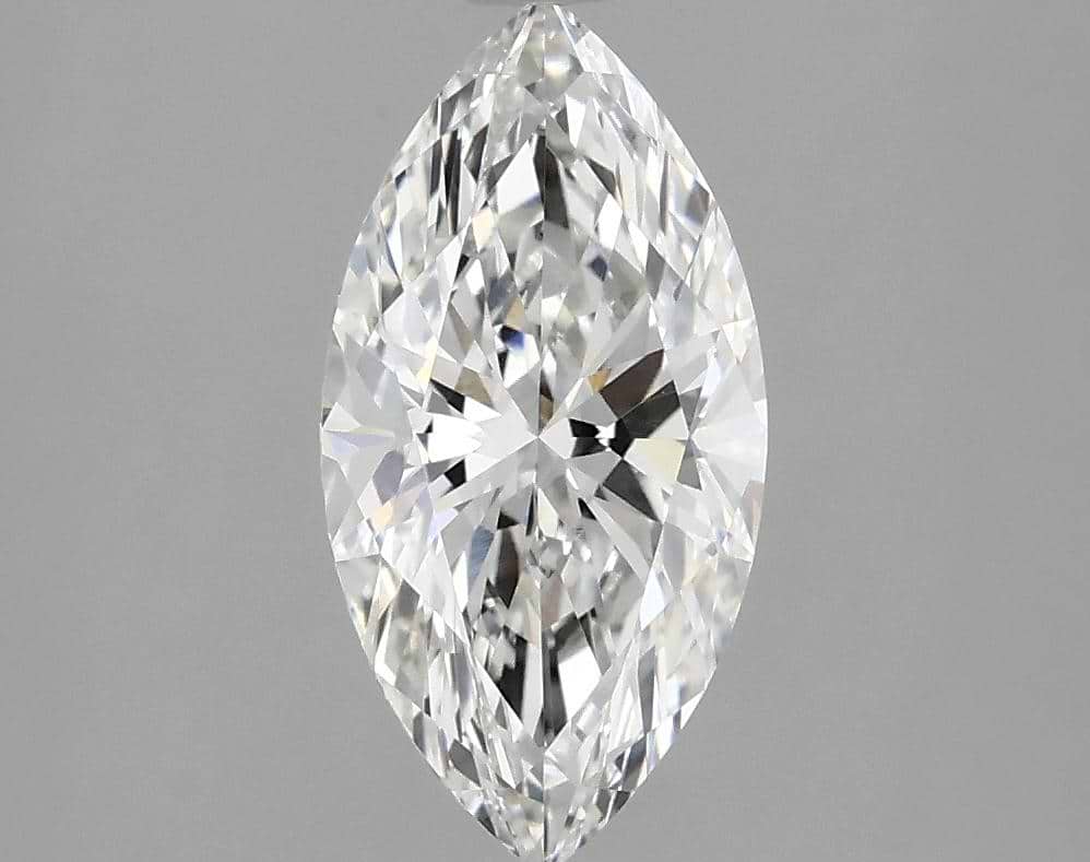 1.51 Carat Marquise Shaped Ideal Cut VVS2 IGI Certified Lab Grown Diamond