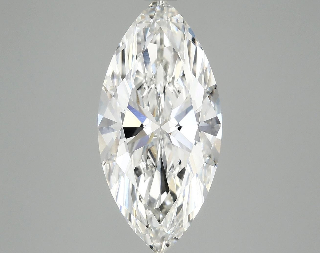 3.04 Carat Marquise Shaped Excellent Cut VVS2 IGI Certified Lab Grown Diamond