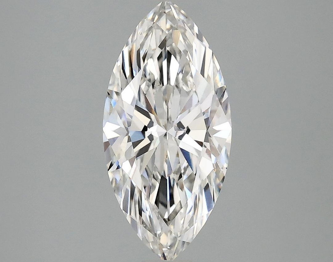1.9 Carat Marquise Shaped Excellent Cut VVS2 IGI Certified Lab Grown Diamond