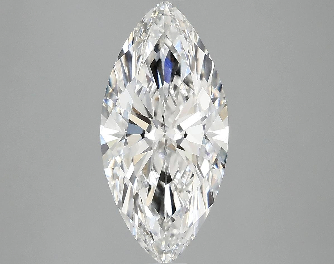 2.32 Carat Marquise Shaped Excellent Cut VVS2 IGI Certified Lab Grown Diamond