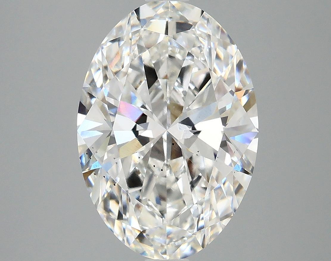 3.93 Carat Oval Shaped Ideal Cut SI1 IGI Certified Lab Grown Diamond