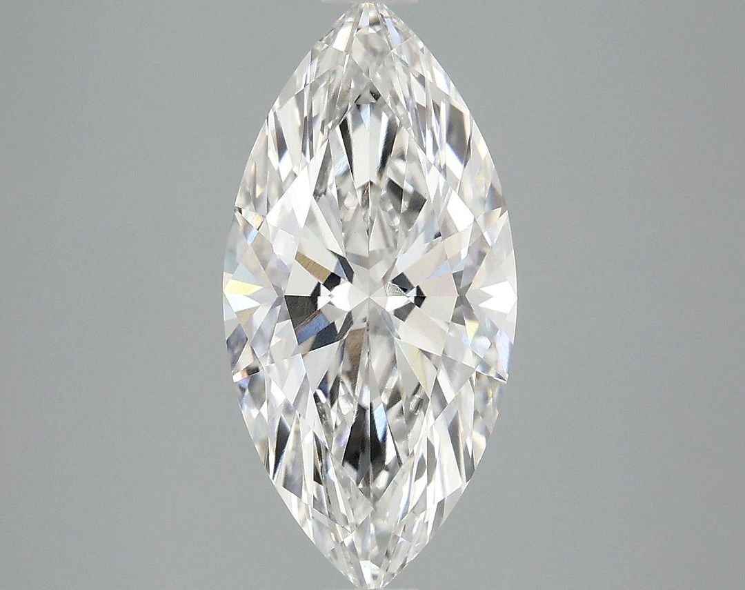 3.09 Carat Marquise Shaped Ideal Cut VVS2 IGI Certified Lab Grown Diamond
