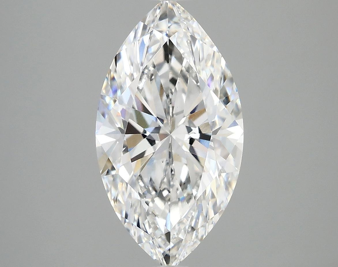 2.84 Carat Marquise Shaped Excellent Cut VS1 IGI Certified Lab Grown Diamond