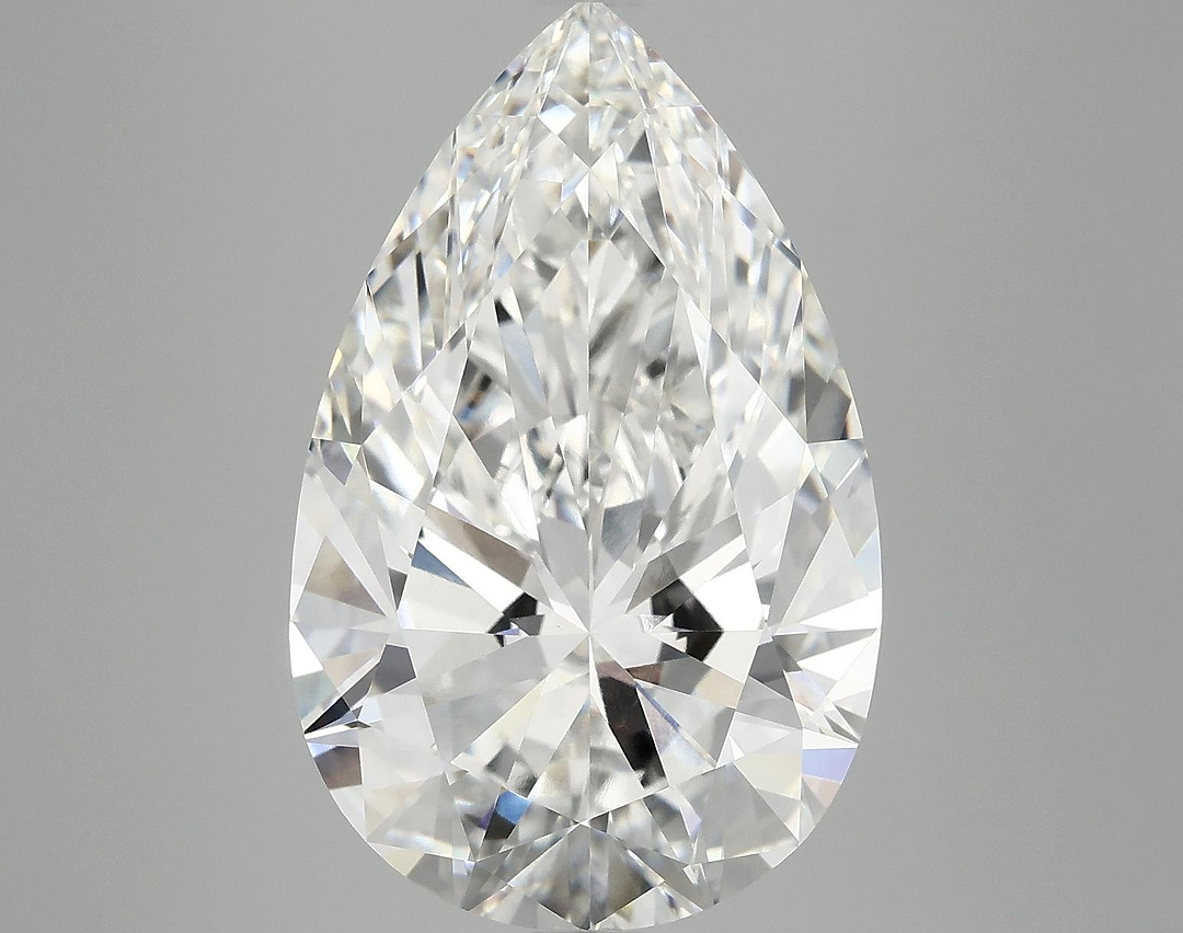 8.38 Carat Pear Shaped Ideal Cut VVS2 IGI Certified Lab Grown Diamond
