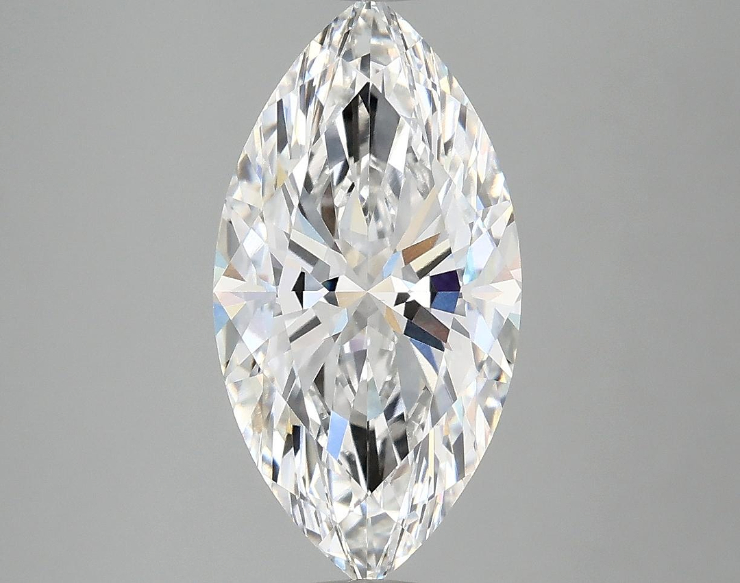 3.1 Carat Marquise Shaped Ideal Cut VVS2 IGI Certified Lab Grown Diamond