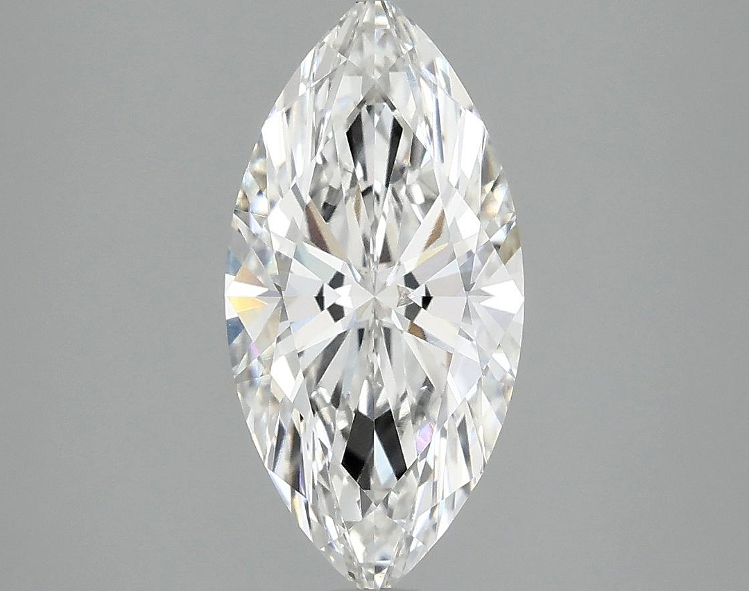 2.1 Carat Marquise Shaped Ideal Cut VVS2 IGI Certified Lab Grown Diamond