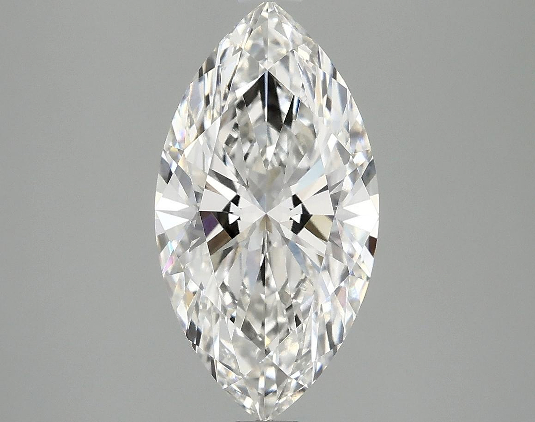 2.52 Carat Marquise Shaped Excellent Cut VS1 IGI Certified Lab Grown Diamond