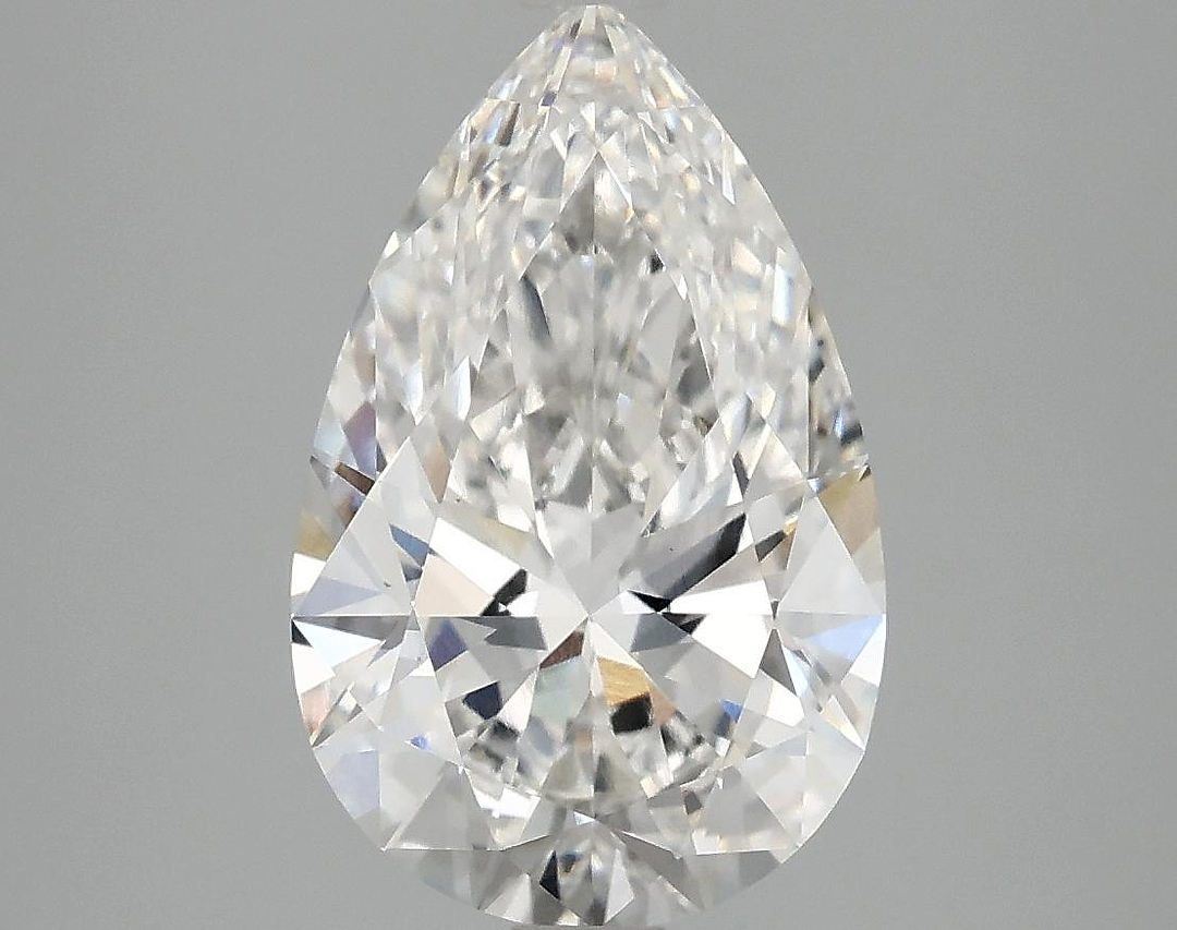3.07 Carat Pear Shaped Ideal Cut VS1 IGI Certified Lab Grown Diamond