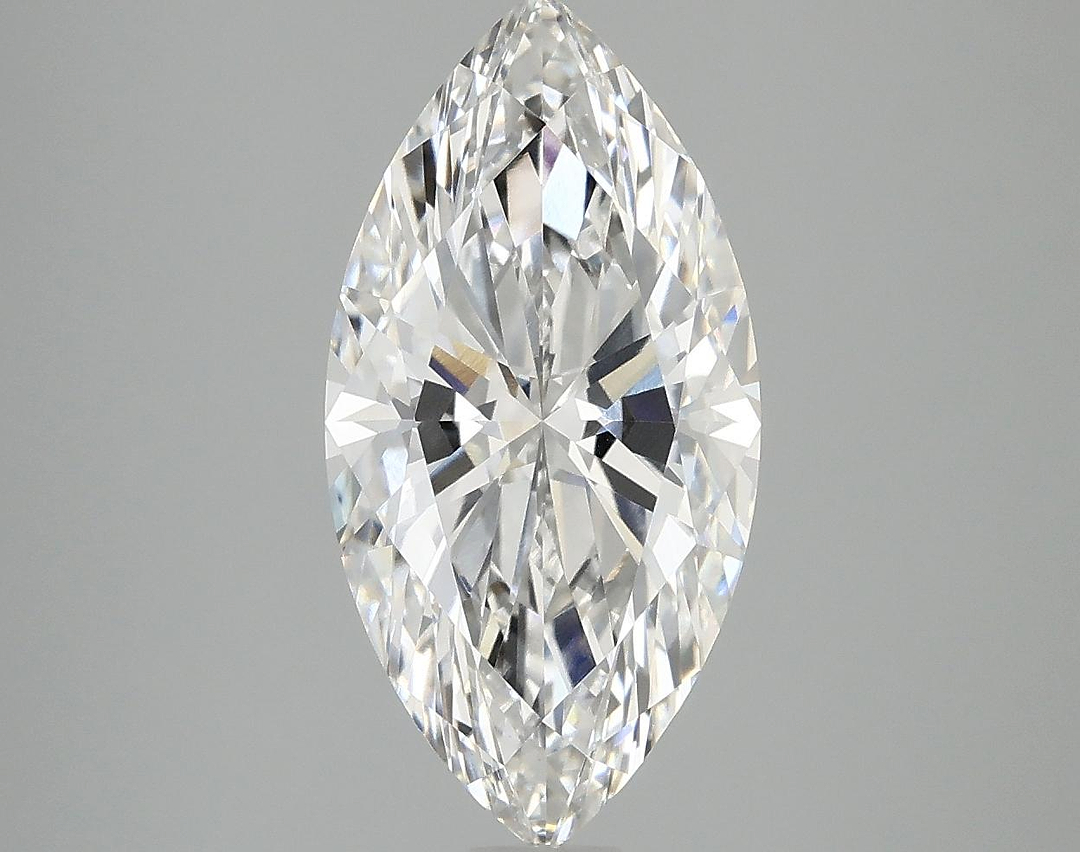 3.1 Carat Marquise Shaped Ideal Cut VVS2 IGI Certified Lab Grown Diamond