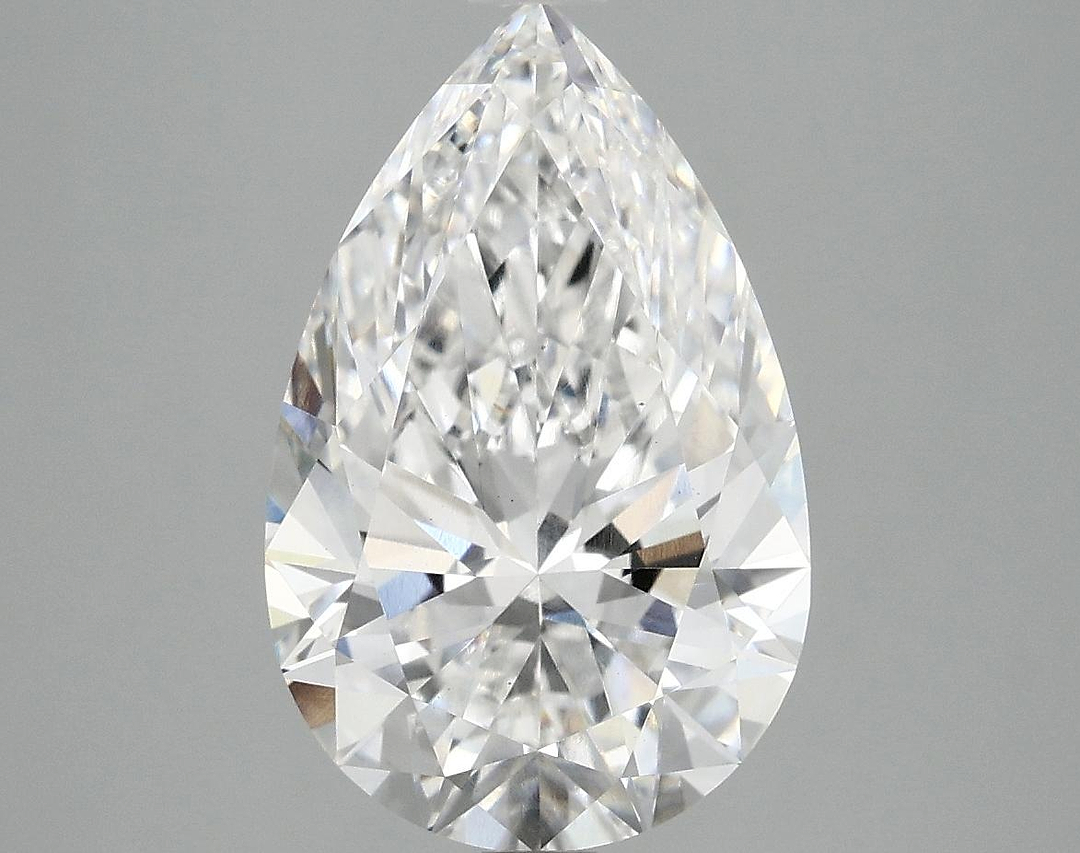 4.03 Carat Pear Shaped Ideal Cut VS1 IGI Certified Lab Grown Diamond