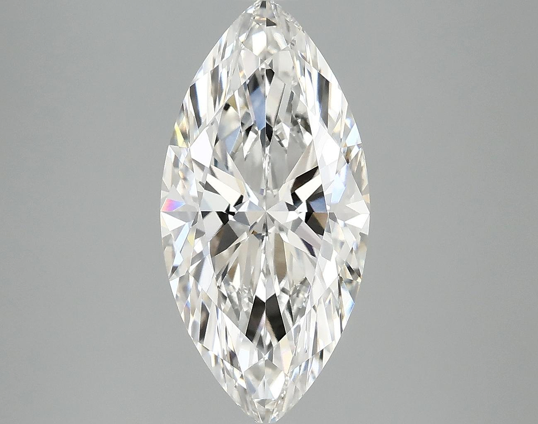 3.1 Carat Marquise Shaped Excellent Cut VVS1 IGI Certified Lab Grown Diamond