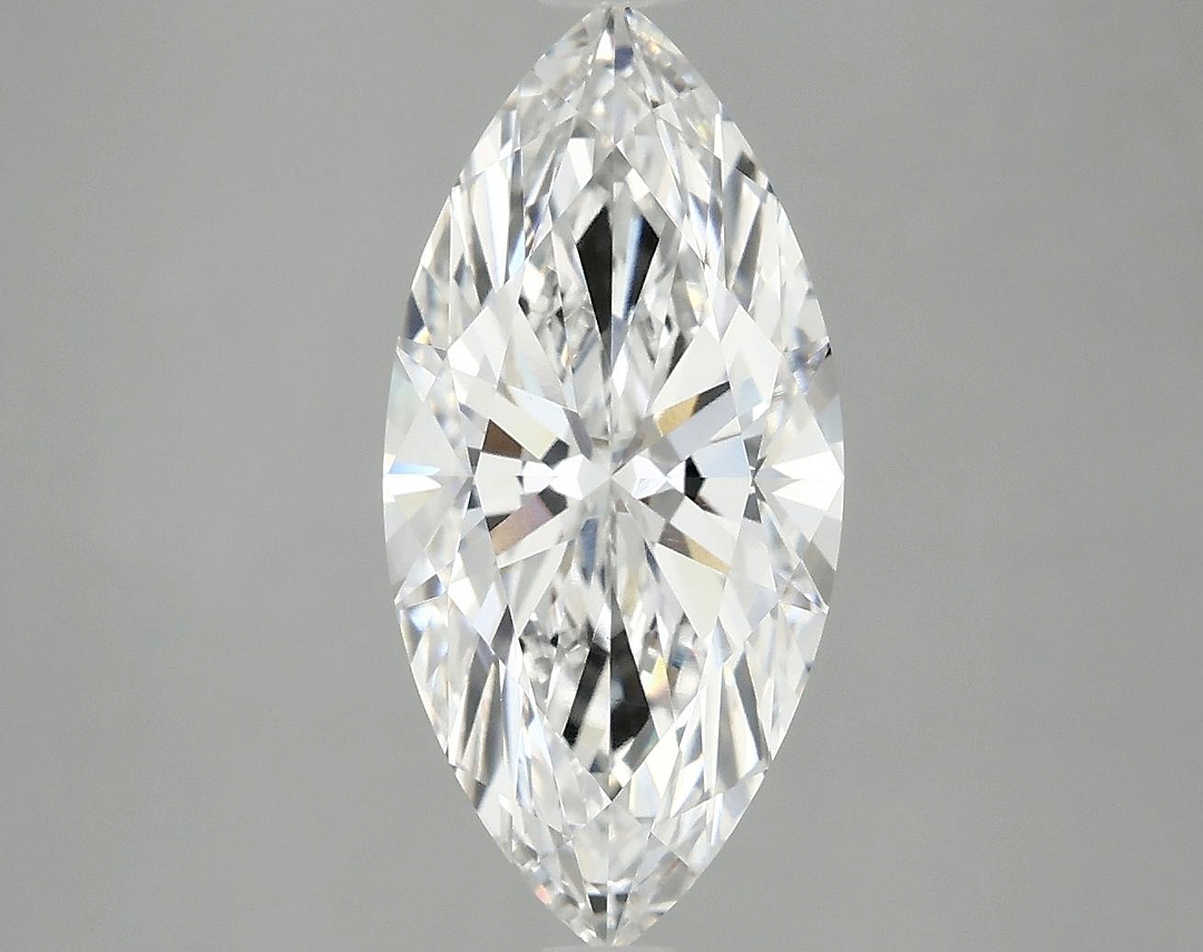 3.02 Carat Marquise Shaped Excellent Cut VVS2 IGI Certified Lab Grown Diamond