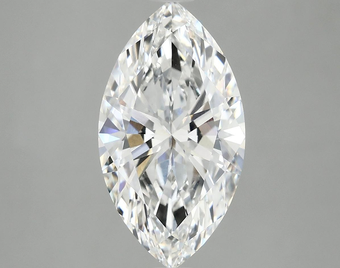 3.05 Carat Marquise Shaped Excellent Cut VVS2 IGI Certified Lab Grown Diamond
