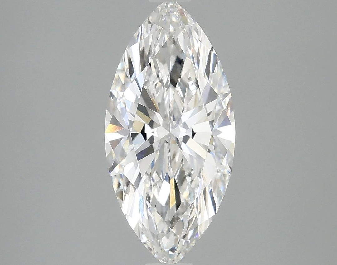 1.85 Carat Marquise Shaped Excellent Cut VVS2 IGI Certified Lab Grown Diamond