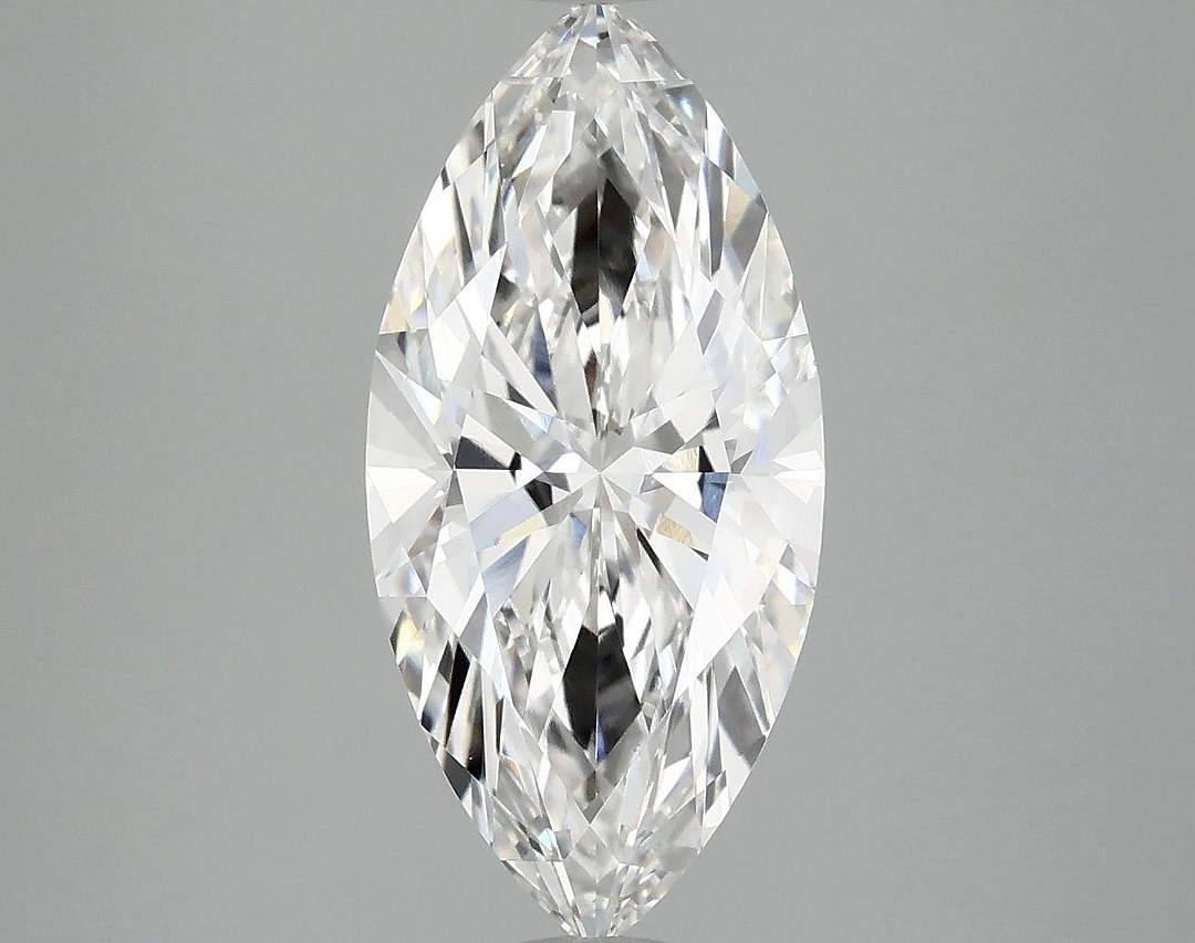 3.1 Carat Marquise Shaped Excellent Cut VVS2 IGI Certified Lab Grown Diamond