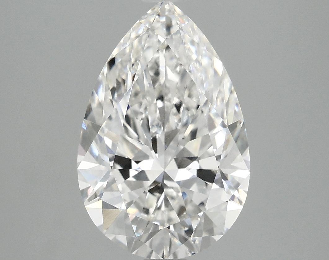 3.08 Carat Pear Shaped Excellent Cut VS1 IGI Certified Lab Grown Diamond