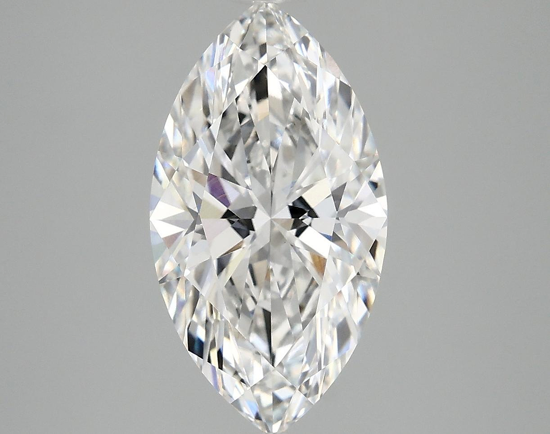3.05 Carat Marquise Shaped Excellent Cut VVS2 IGI Certified Lab Grown Diamond