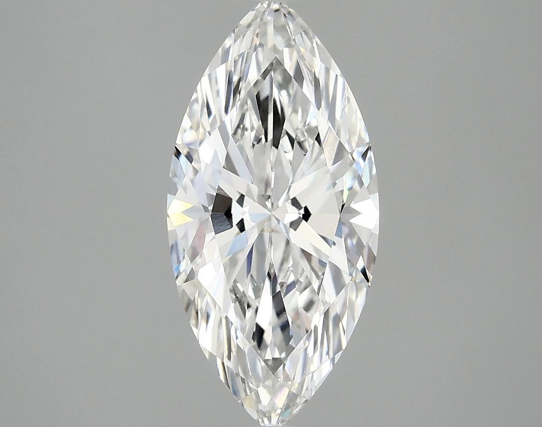 2.01 Carat Marquise Shaped Excellent Cut VVS2 IGI Certified Lab Grown Diamond