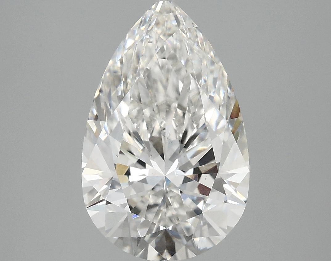 3.08 Carat Pear Shaped Ideal Cut VS1 IGI Certified Lab Grown Diamond