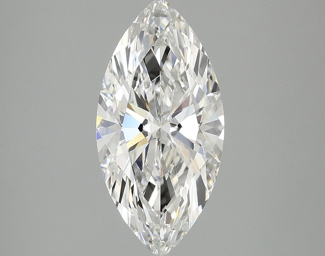 2.09 Carat Marquise Shaped Ideal Cut VVS2 IGI Certified Lab Grown Diamond