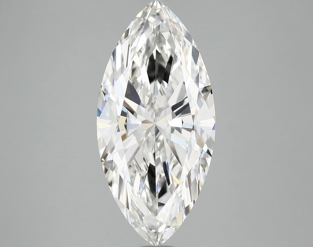 3.01 Carat Marquise Shaped Excellent Cut VVS2 IGI Certified Lab Grown Diamond