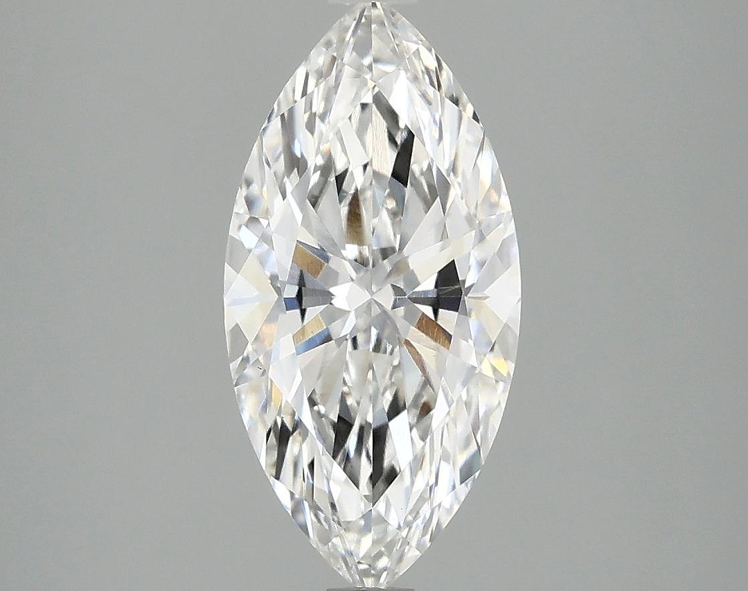 2.08 Carat Marquise Shaped Ideal Cut VVS2 IGI Certified Lab Grown Diamond