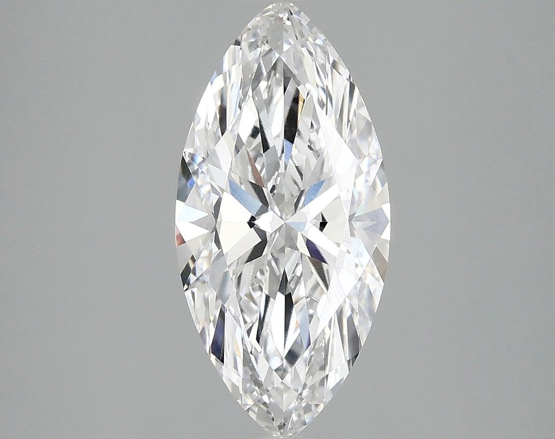 1.92 Carat Marquise Shaped Excellent Cut VVS2 IGI Certified Lab Grown Diamond