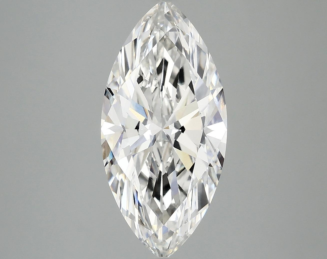2.99 Carat Marquise Shaped Excellent Cut VVS2 IGI Certified Lab Grown Diamond